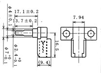 Hot water suppliesintegrated in a connector