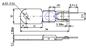 For temperature of air discharged from microwave ovens