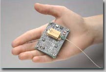 AXSUN module on circuit board