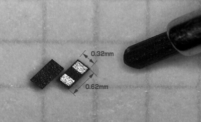 The image of Ultra-Small PIN Diode and Variable Capacitance Diode