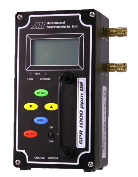 GPR-1000 Portable Trace PPM Oxygen Analyzer GPR-1000 Portable Trace PPM Oxygen Analyzer
