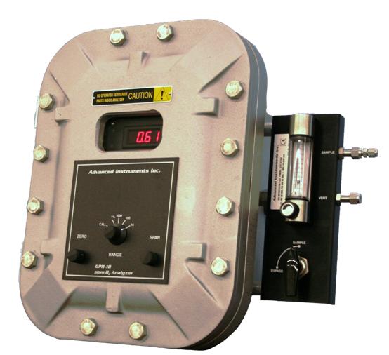 GPR-18 MS ATEX Explosion Proof PPB Oxygen Analyzer GPR-18 MS ATEX Explosion Proof PPB Oxygen Analyzer